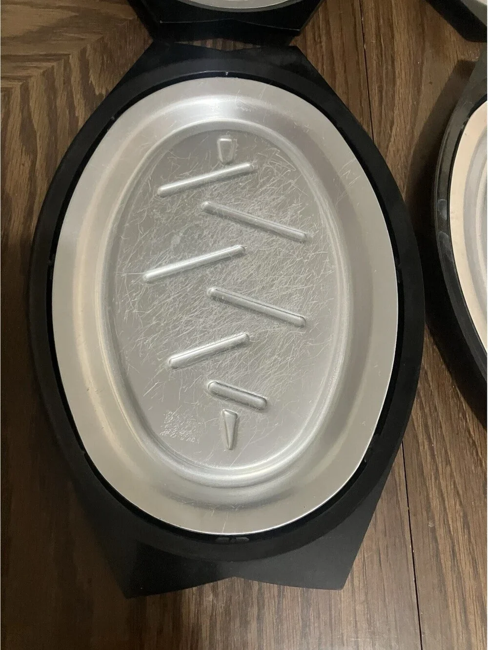 4 Vtg Nordic Ware Serv-A-Sizzler Fajita Food Steak Serving Platters Holders Tray